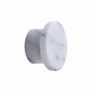 Monte Round Cabinet Knob - Wh